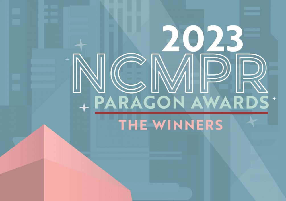 2023 NCMPR paragon awards graphic