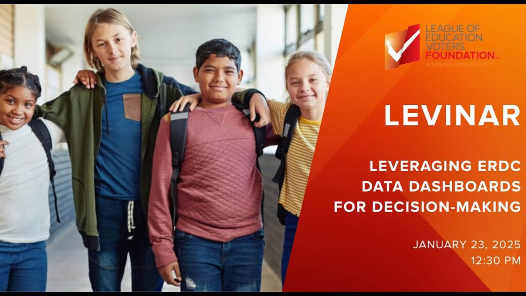 Leveraging ERDC Data Dashboards for Decision-Making January 23, 2025 @ 12:30PM