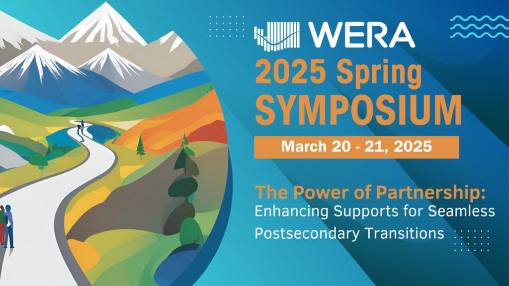 WERA 2025 Spring Symposium March 20-21, 2025
